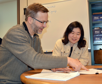 Photo of Todd Haglin and Amy Kockelman